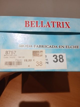 Zapatos Bailarina Marrones Talla 38