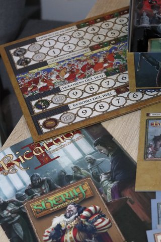 Juego de mesa Ricardo Corazón de León