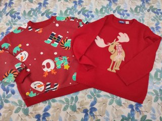 Lote Ropa Navidad T-4/5: Sudadera y Jersey