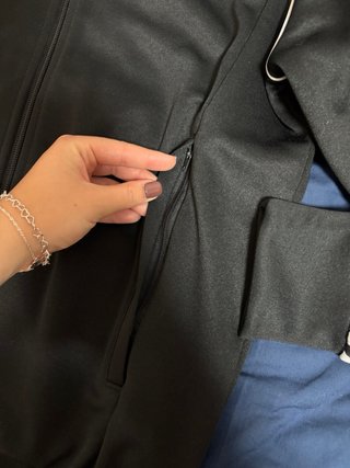 Chaqueta adidas Negra como nueva un solo uso