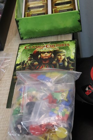 Juego de mesa Clash of Cultures + Expansión