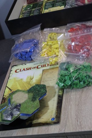 Juego de mesa Clash of Cultures + Expansión