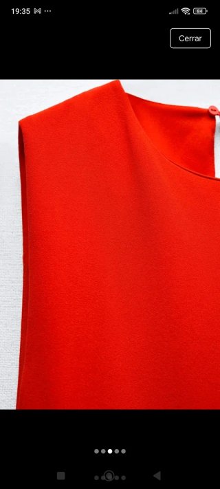 Mono Largo Rojo Zara