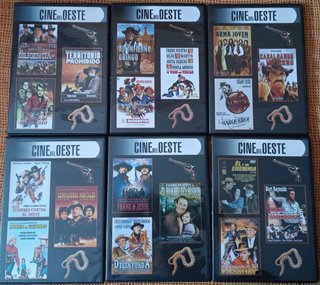 Películas del Oeste, Piratas, Bélico ..
