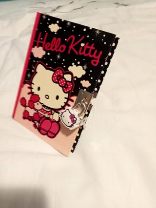 Set de Cama y Diario Hello Kitty
