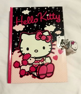 Set de Cama y Diario Hello Kitty