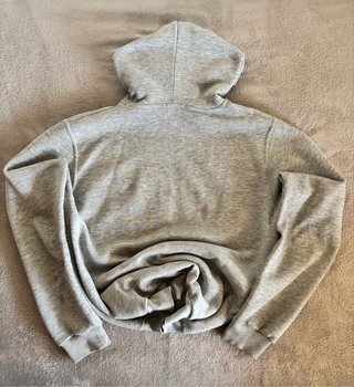 Vintage Adidas Grey Graphic Hoodie