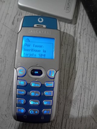 Telefono Alcatel One Touch 525 Azul/Plata