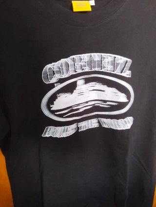 Camiseta Corteiz Negra Talla M
