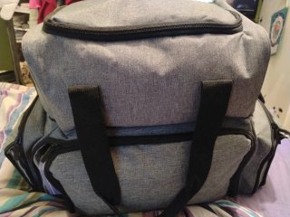 Todo junto ,Bolso de manicura y pedicura gris