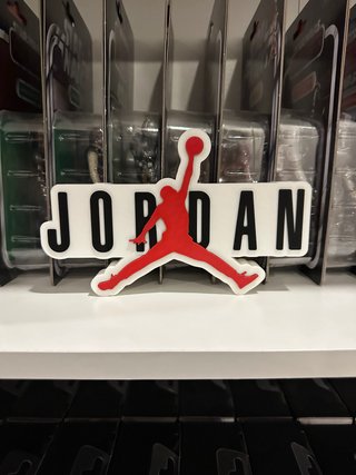 Air Jordan 3D logo