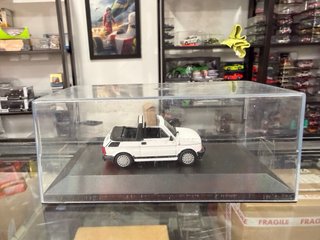 FIAT 126 (P POLSKI) CABRIOLET WHITE 1:43