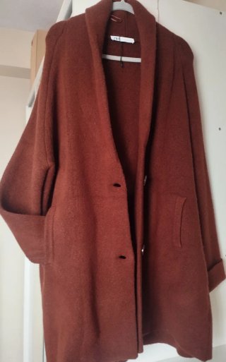 Abrigo punto grueso Zara Talla L A estrenar