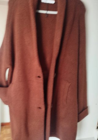 Abrigo punto grueso Zara Talla L A estrenar