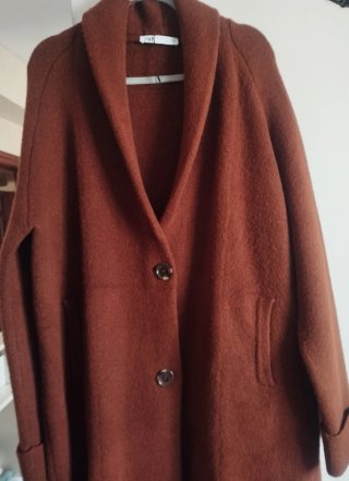 Abrigo punto grueso Zara Talla L A estrenar