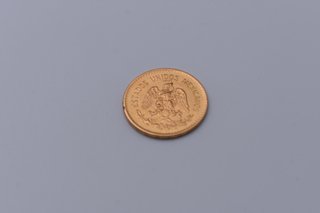 Ref. 082-07-00045 Moneda de Oro Mexicana