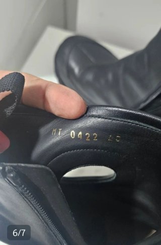 Botas Christian Dior Negras