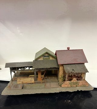 Conjunto de casas para maqueta de trenes HO