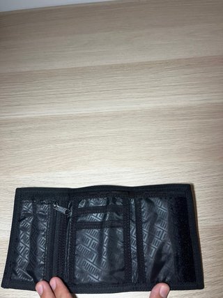 Cartera Puma Negra Monedero Tarjetero (COMO NUEVO)