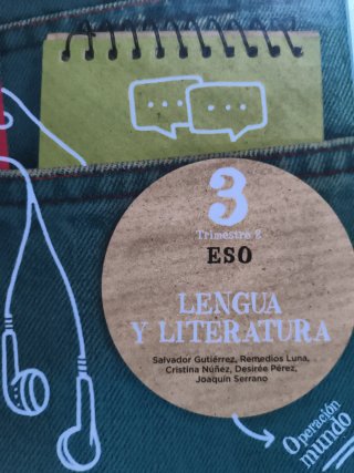 Lengua y Literatura, 3 ESO, Operación mundo