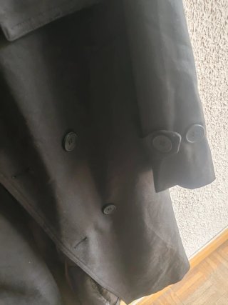 Chaqueta Larga Blazer Negra Zara