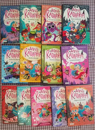 Colección 13 primeros libros de Anna kadabra