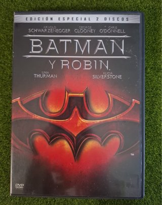 DVD Batman y Robin Edición Especial 2 Discos