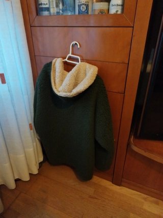 Cazadora Reversible Verde y Beige