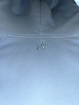Sudadera AMI Paris Azul Cielo Talla M