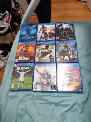 Lote de 9 Juegos para PS4(precios diferentes)