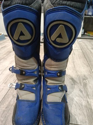 Botas de Motocross Azules