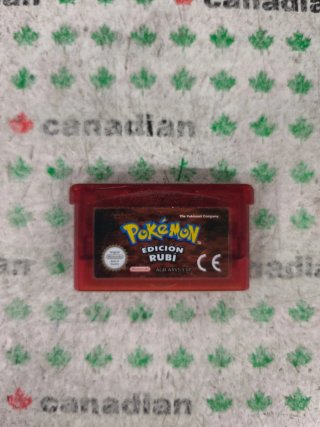 Pokémon Edición Rubí - Game Boy Advance