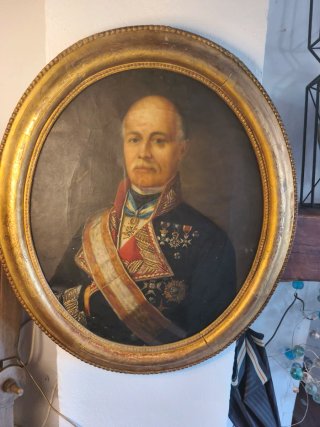 Retrato Antiguo Militar
