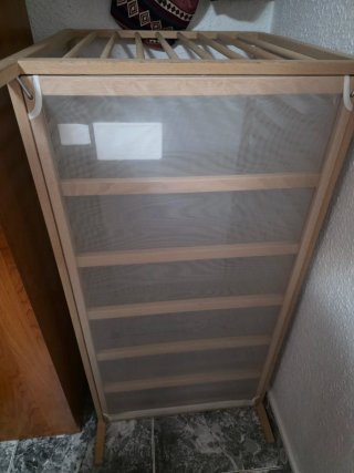 Pack de Cuna de Madera ikea y Trona para Bebé
