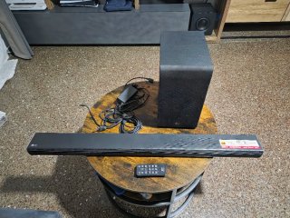 Barra de Sonido LG Negra + Subwoofer