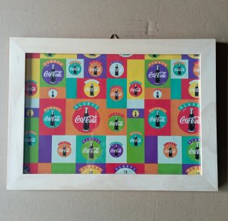 Poster Coca-Cola in cornice 20x25