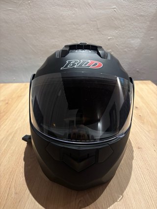 Casco de moto abatible nuevo negro