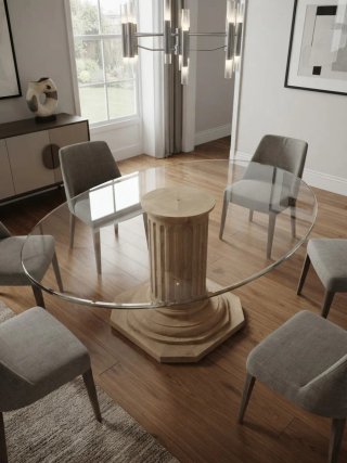 Cristal para Mesa Ovalado