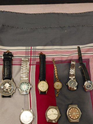 Lote de 9 Relojes