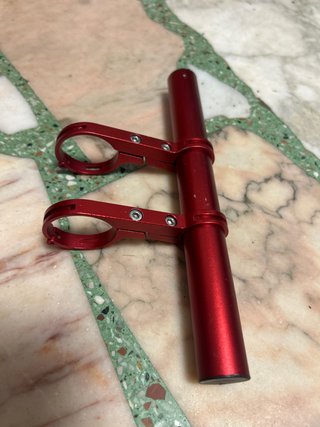 Soporte Extensor Patinete Eléctrico Rojo
