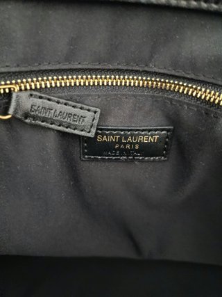 Bolso Saint Laurent Negro Acolchado
