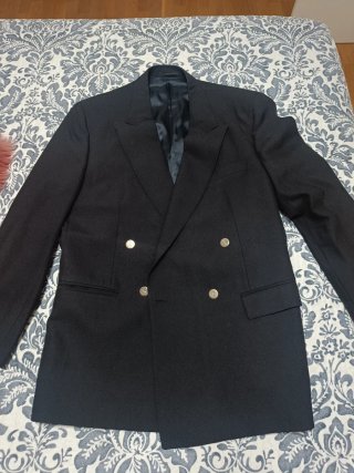 Chaqueta de vestir Yves Saint Laurent azul