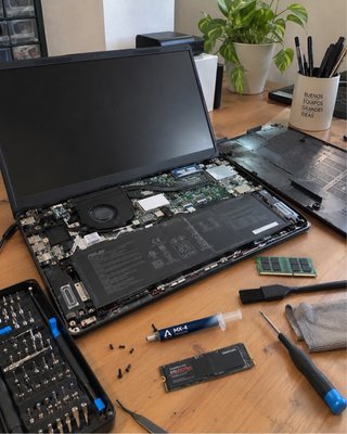 Reparación de ordenadores, PC y portátiles