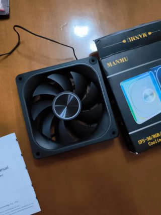 Ventilador PC MANMU SFS-36 RGB/ARGB