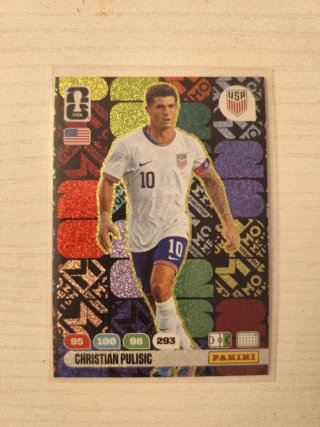 Cromo Christian Pulisic Mundial Adrenalyn Momentum
