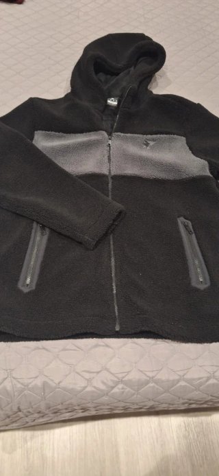 Abrigo Joma Caballero Negro y Gris, sin estrenar