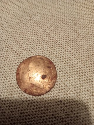 Moneda Antigua de Cobre