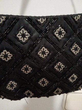 Bolso fiesta pedrería negro
