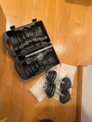 Mancuernas Ajustables ManiBoom 20kg (Kit 3 en 1)