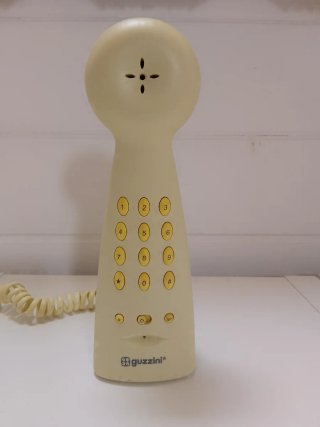 Telefono vintage Guzzini beige